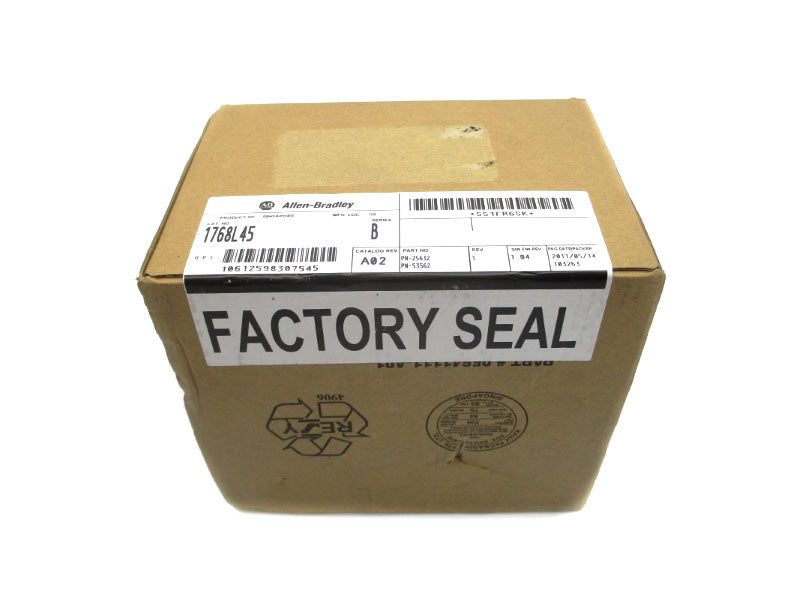 ALLEN BRADLEY 1768-L45 SER. B F/W 1.04 DATE: 2011 NSFS