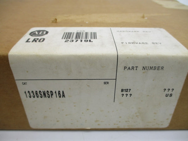 ALLEN BRADLEY 1336-SN-SP16A NSMP