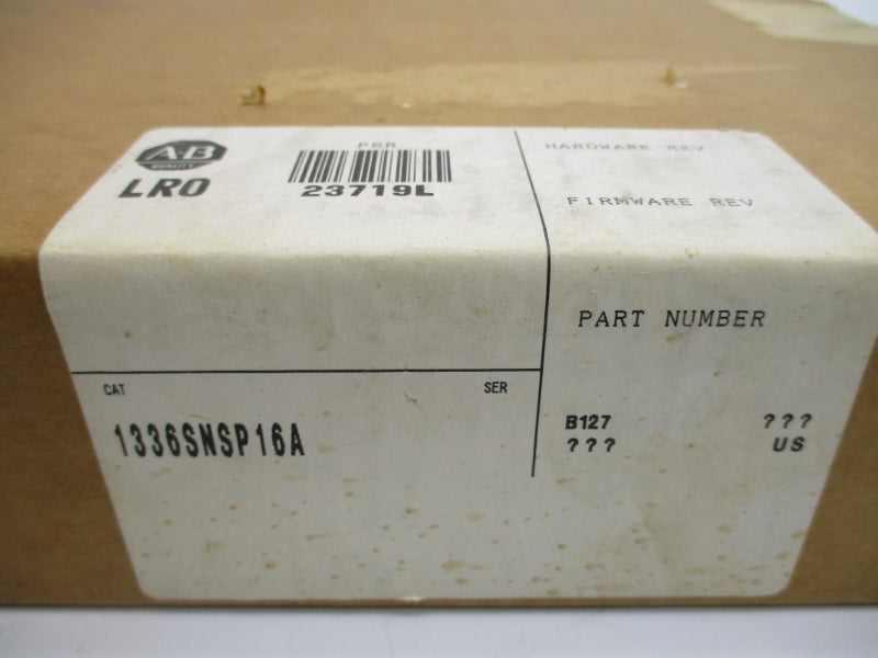 ALLEN BRADLEY 1336-SN-SP16A NSMP