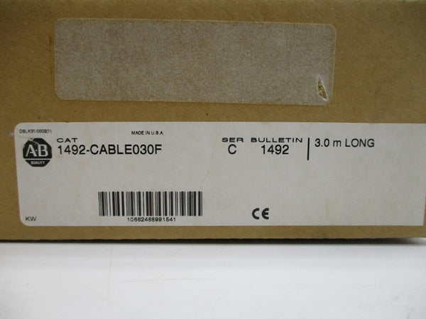 ALLEN BRADLEY 1492-CABLE030F SER. C (BR/WH) NSMP