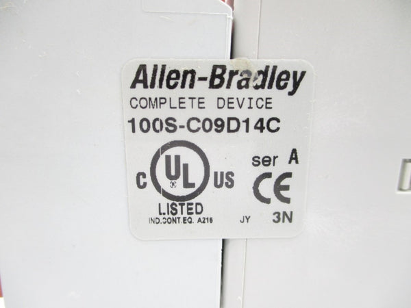 ALLEN BRADLEY 100S-C09D14C SER. A 110/120V (BR/WH) NSMP