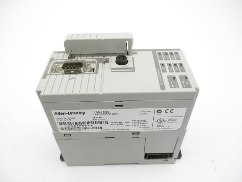 ALLEN BRADLEY 1768-L43 SER. B F/W 1.04 24VDC 1.3A NSMP