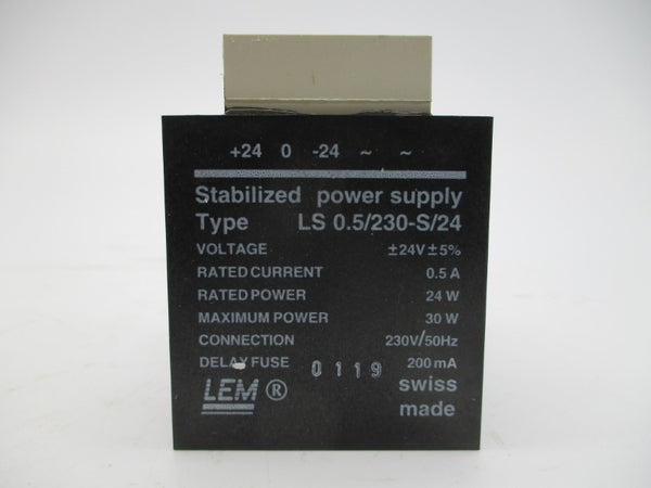 ABB 3BHE001444R0008 LS0.5/230-S/24 24V 0.5A NSMP