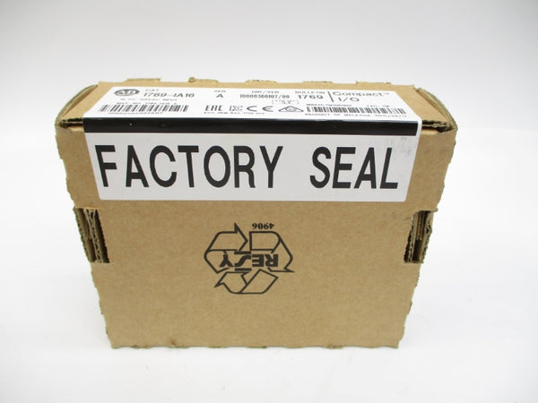 ALLEN BRADLEY 1769-IA16 SER. A F/W 3.1 120VAC DATE: 2015 NSFS