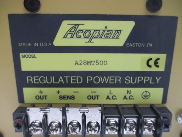 ACOPIAN A28MT500 NSNP