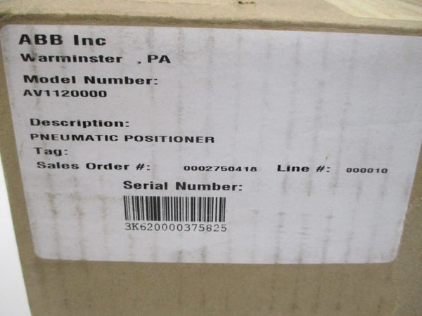 ABB AV1120000 150PSI NSMP