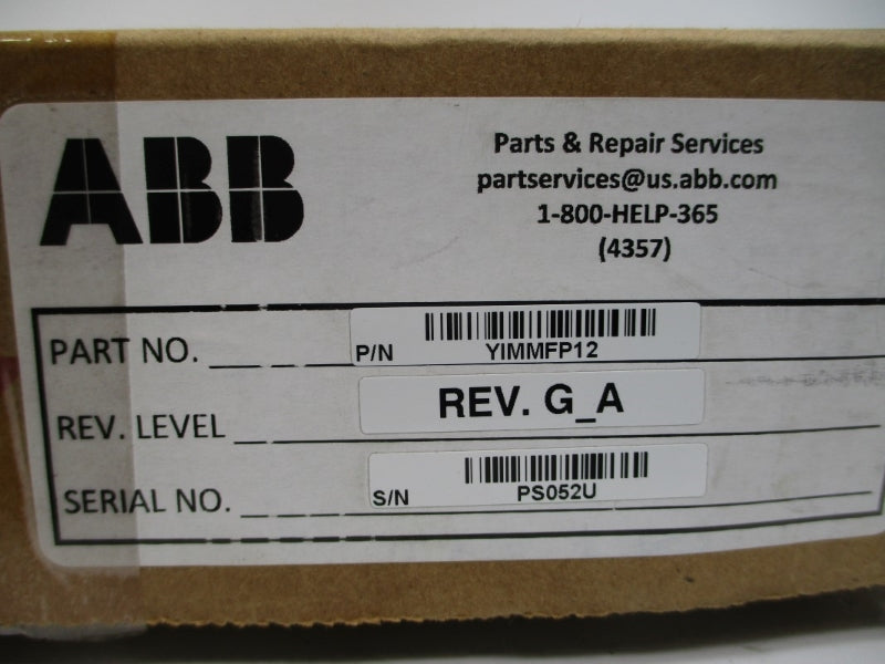 ABB YIMMFP12 5VDC NSMP