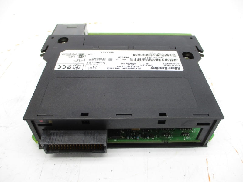 ALLEN BRADLEY 1756-OB16E SER. A F/W 2.4 24VDC (NO COVER) UNMP