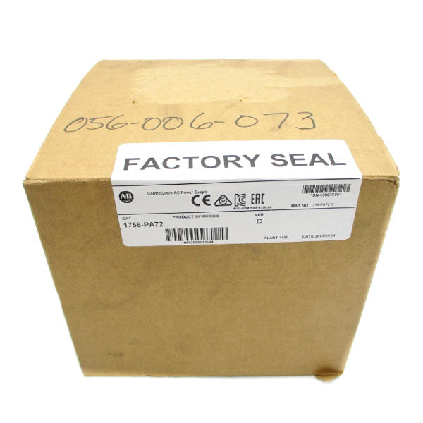 ALLEN BRADLEY 1756-PA72 SER. C DATE: 2015 NSFS