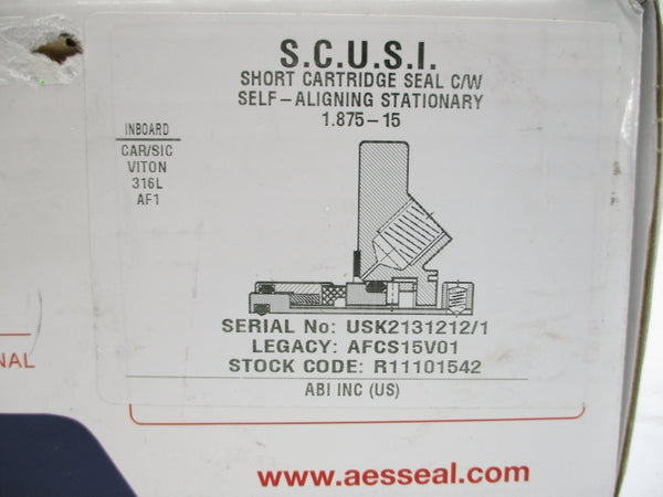 AESSEAL AFCS15V01 1.875-15 NSMP