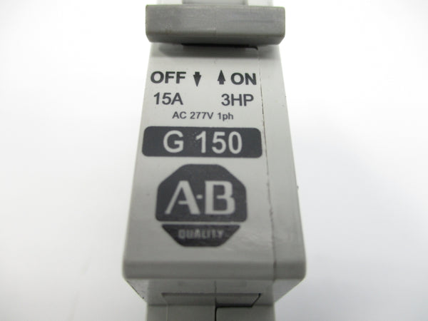 ALLEN BRADLEY 1492-CB1G150 SER. C 277VAC 15A NSNP