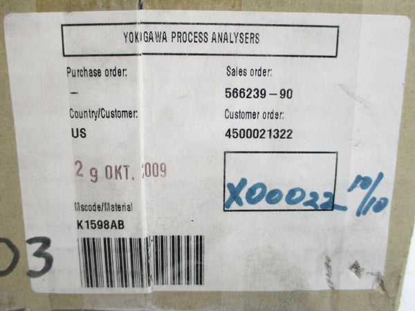 YOKOGAWA K1598AB(FF) XO0022 NSMP