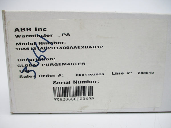 ABB 10A6131AB2D1X00AAEXBAD12 150PSI NSMP
