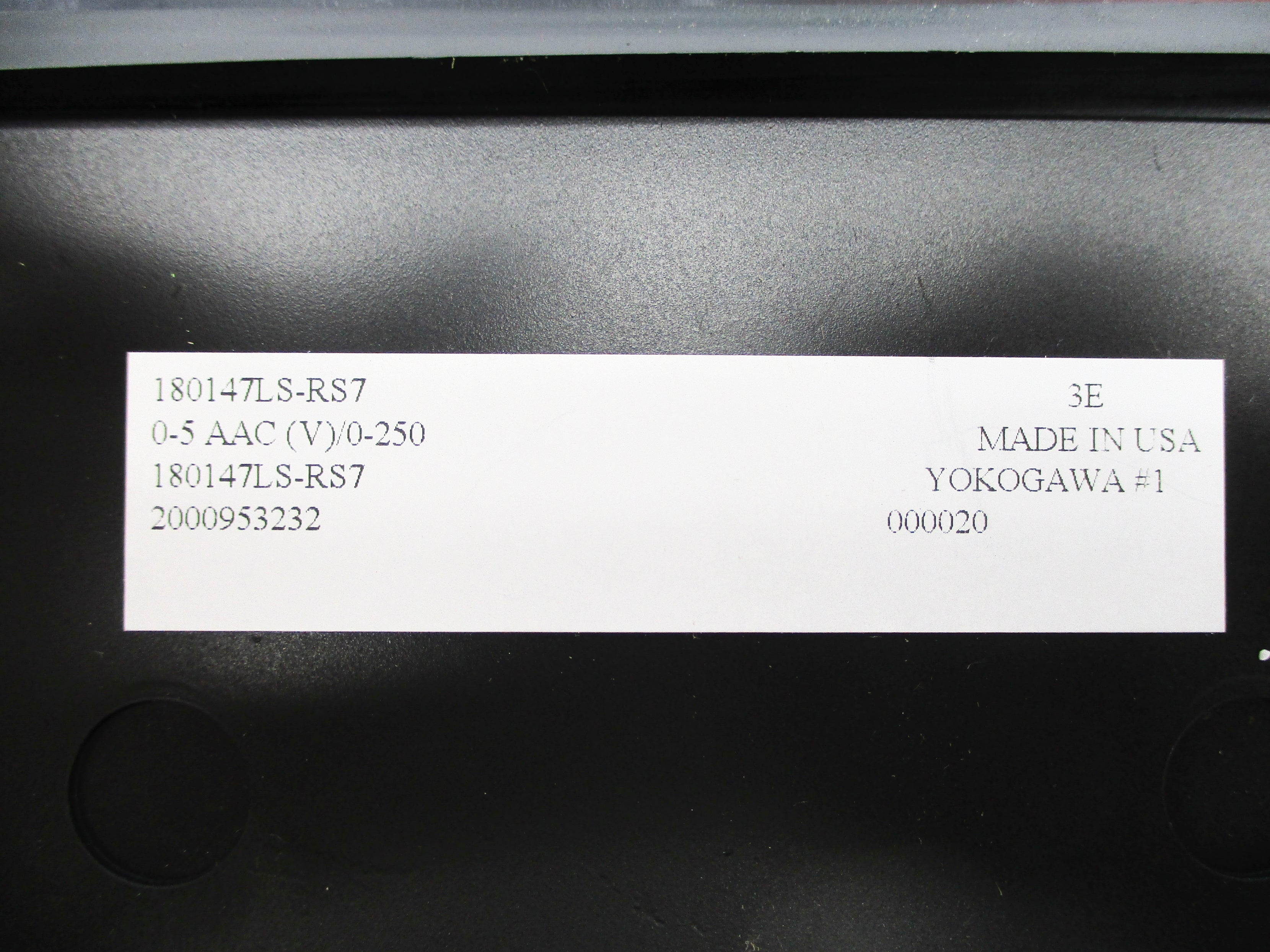 YOKOGAWA 180147LS-RS7 NSNP