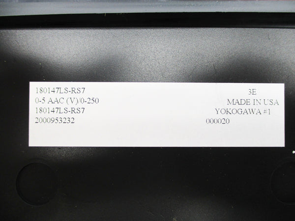 YOKOGAWA 180147LS-RS7 NSNP