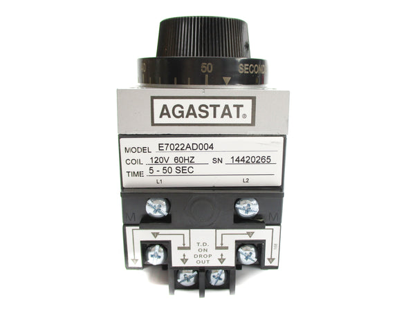 AGASTAT E7022AD004 120V 5-50SEC NSNP