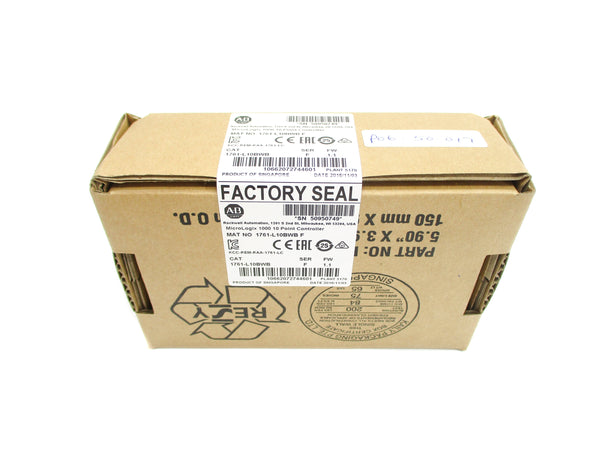 ALLEN BRADLEY 1761-L10BWB SER. F F/W 1.1 DATE: 2016 NSFS