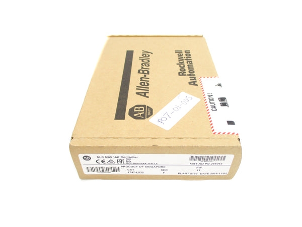ALLEN BRADLEY 1747-L532 SER. F F/W 11 DATE: 2015 NSFS