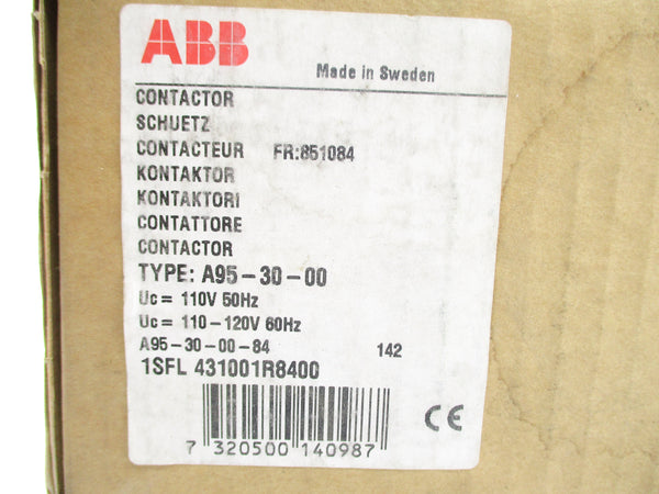 ABB A95-30-00-84 1SFL431001R8400 110-120V NSMP