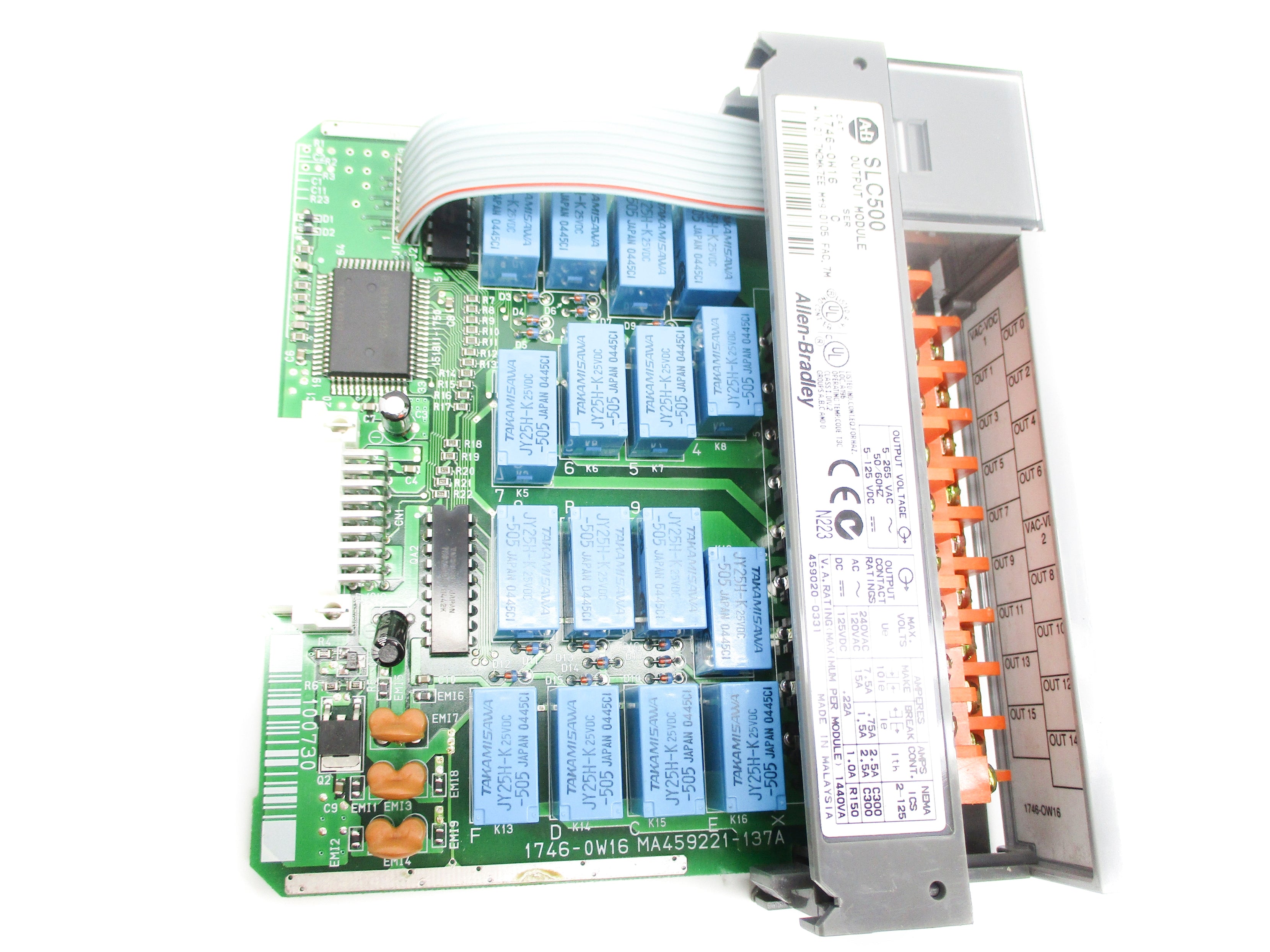 ALLEN BRADLEY 1746-OW16 SER. C 5-250VAC NSMP
