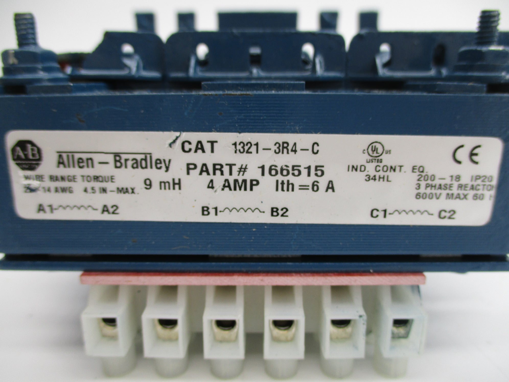 ALLEN BRADLEY 1321-3R4-C 600V 6A UNMP