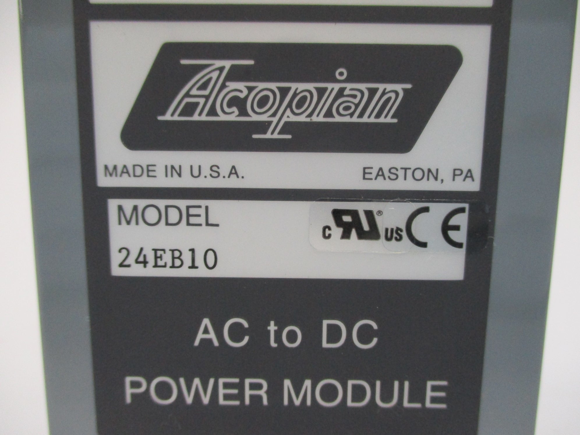 ACOPIAN 24EB10 UNMP