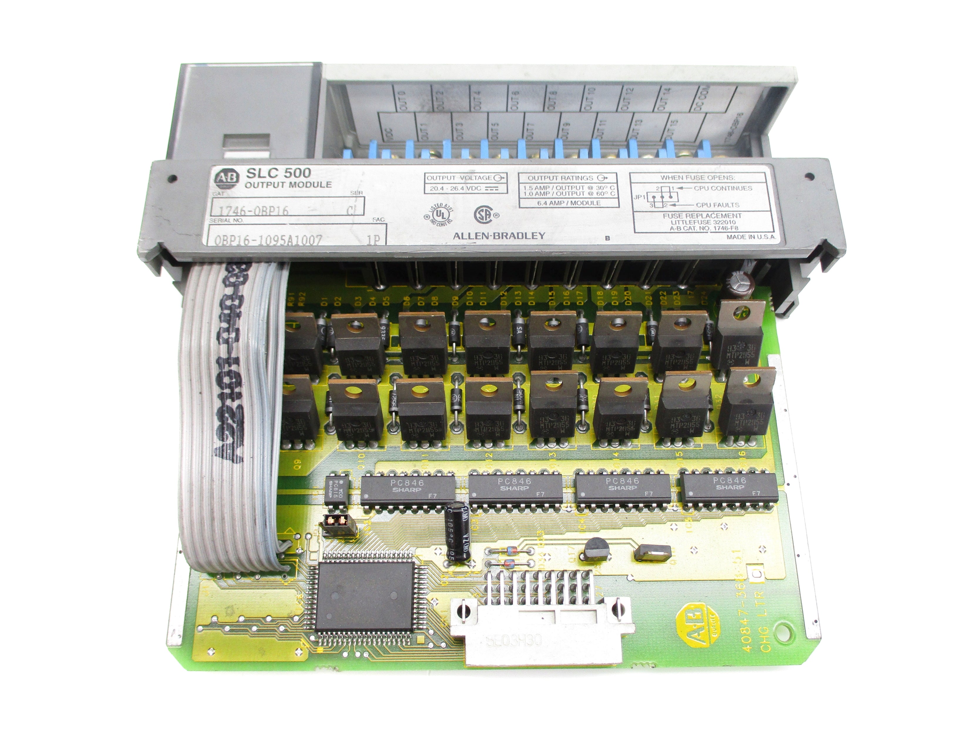 ALLEN BRADLEY 1746-OBP16 SER. C NSNP