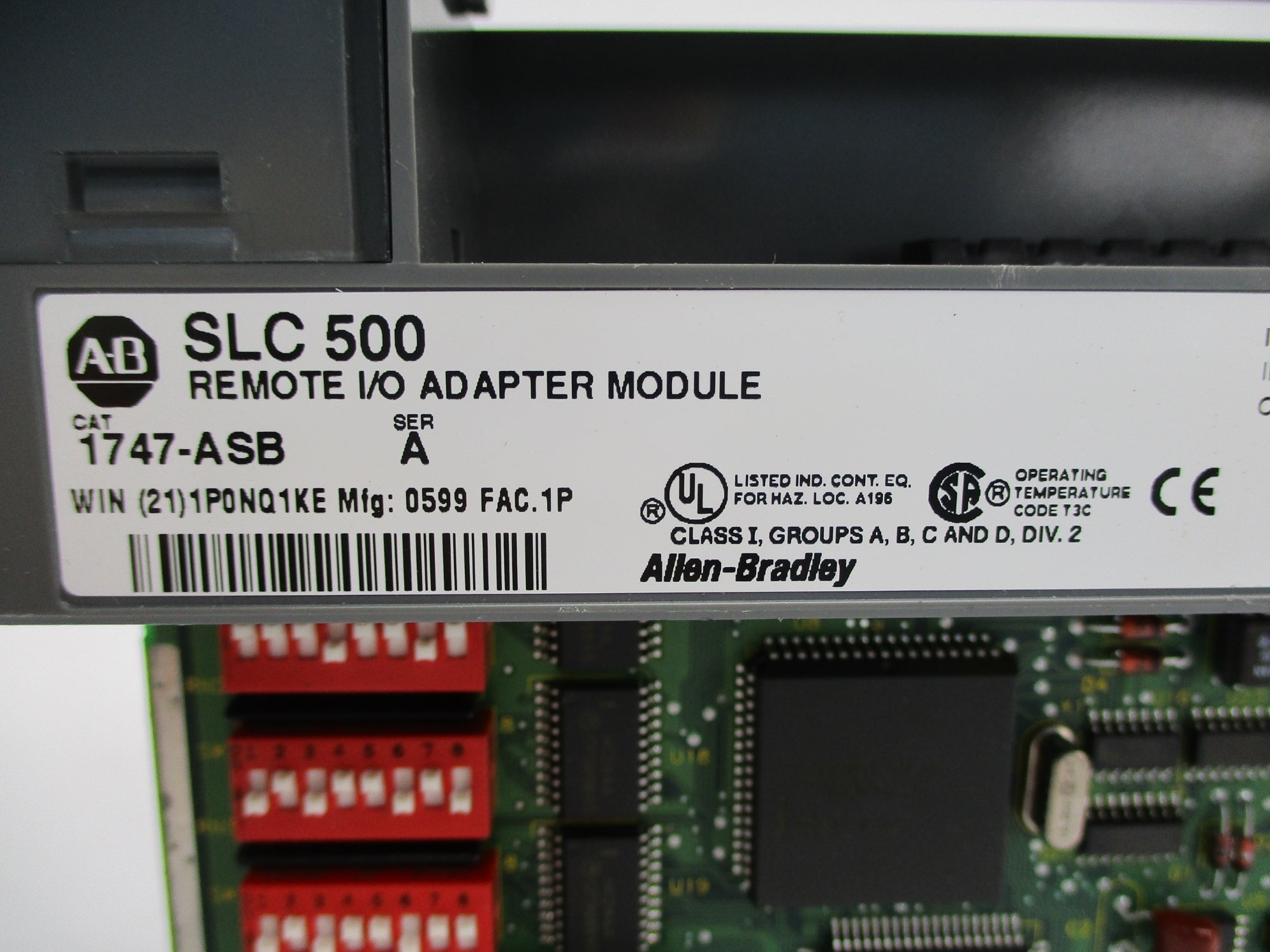 ALLEN BRADLEY 1747-ASB SER. A NSNP