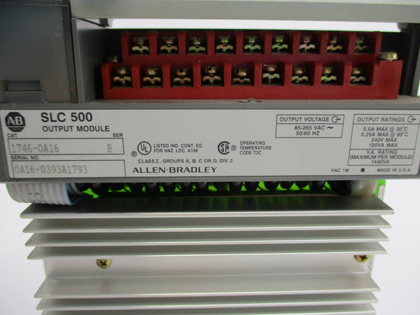 ALLEN BRADLEY 1746-OA16 SER. B NSNP