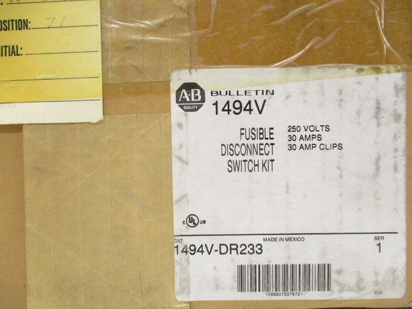 ALLEN BRADLEY 1494V-DR233 SER. 1 (BR/WH) NSFS