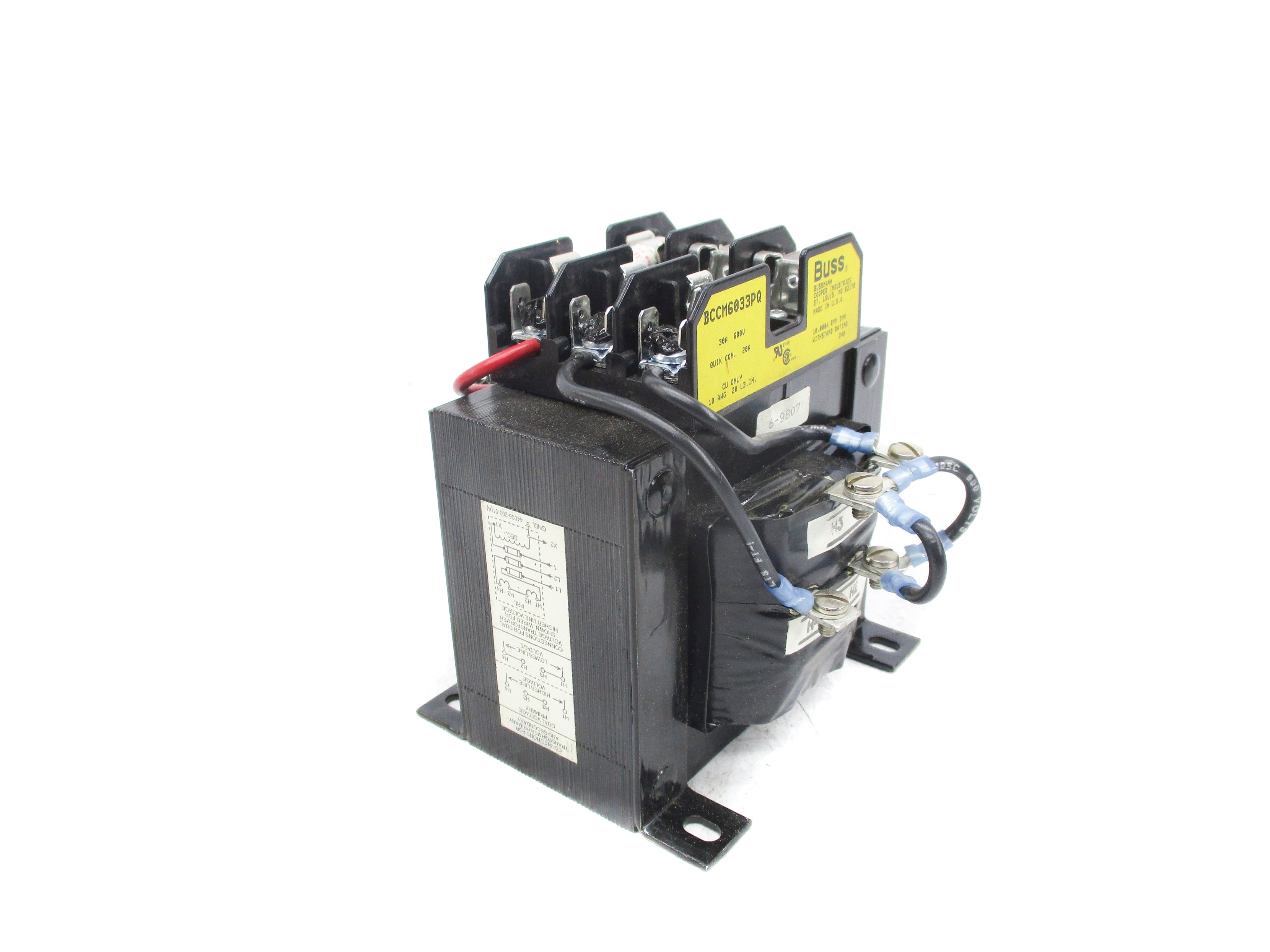 ALLEN BRADLEY 1497-N8P SER. A 240/480V (BR/WH) NSMP