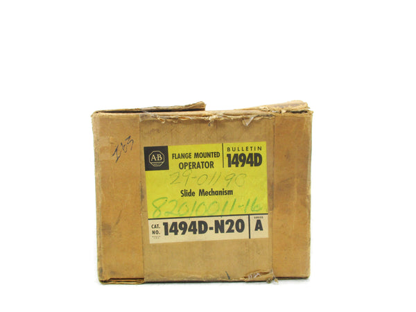 ALLEN BRADLEY 1494D-N20 SER. A (BR/YL) NSMP