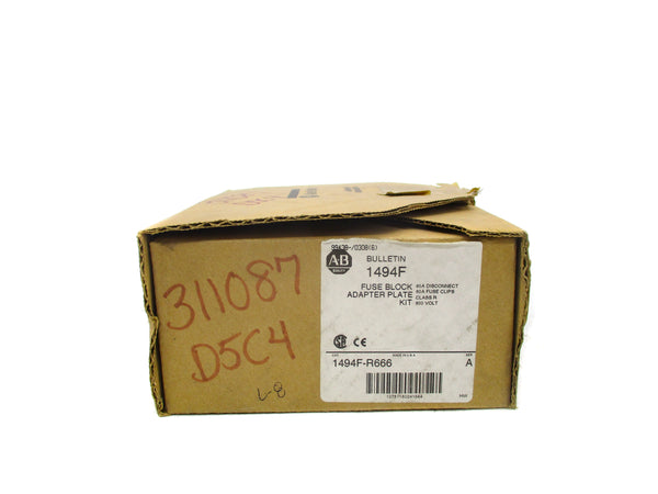 ALLEN BRADLEY 1494F-R666 SER. A (BR/WH) NSMP
