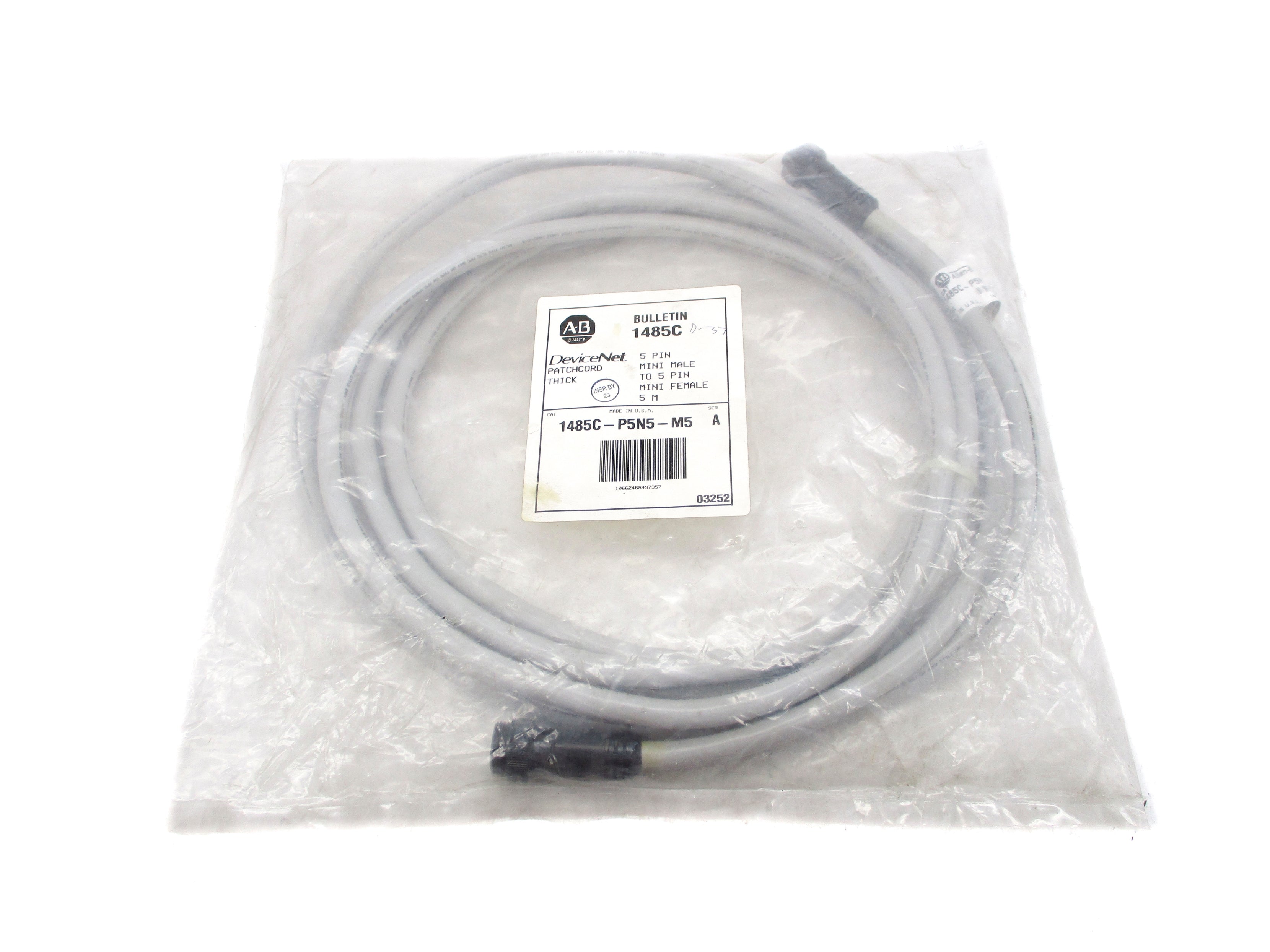 ALLEN BRADLEY 1485C-P5N5-M5 SER. A NSMP