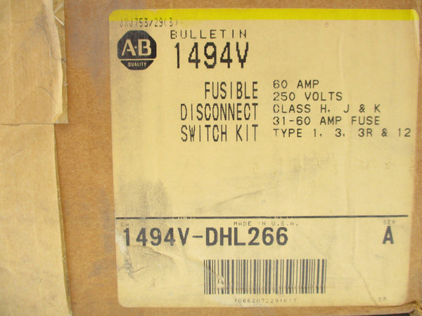 ALLEN BRADLEY 1494V-DHL266 SER. A (BR/YL) NSFS