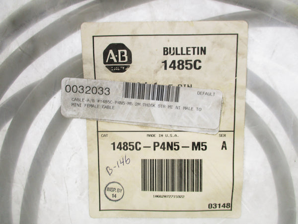 ALLEN BRADLEY 1485C-P4N5-M5 SER. A NSMP