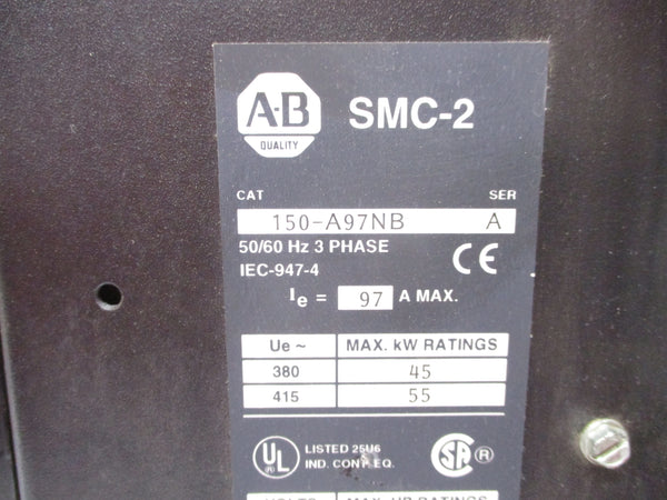 ALLEN BRADLEY 150-A97NB SER. A 460V 97A NSNP