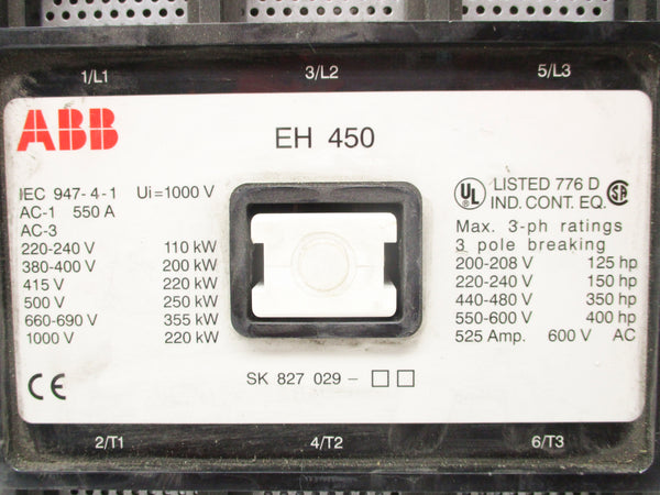 ABB EH450 120V UNMP