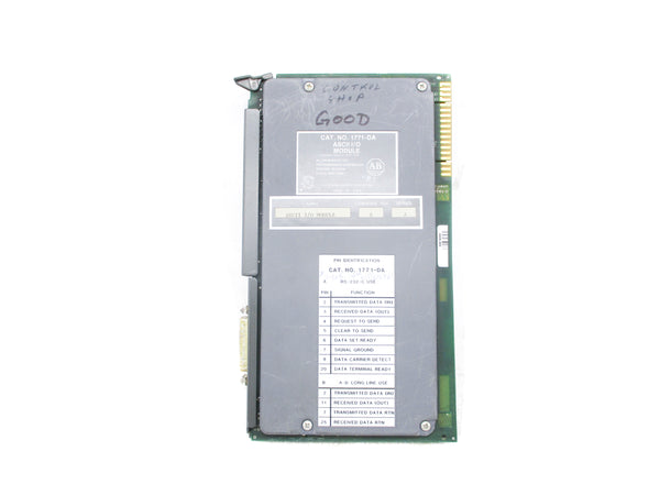 ALLEN BRADLEY 1771-DA SER. A F/W A UNMP