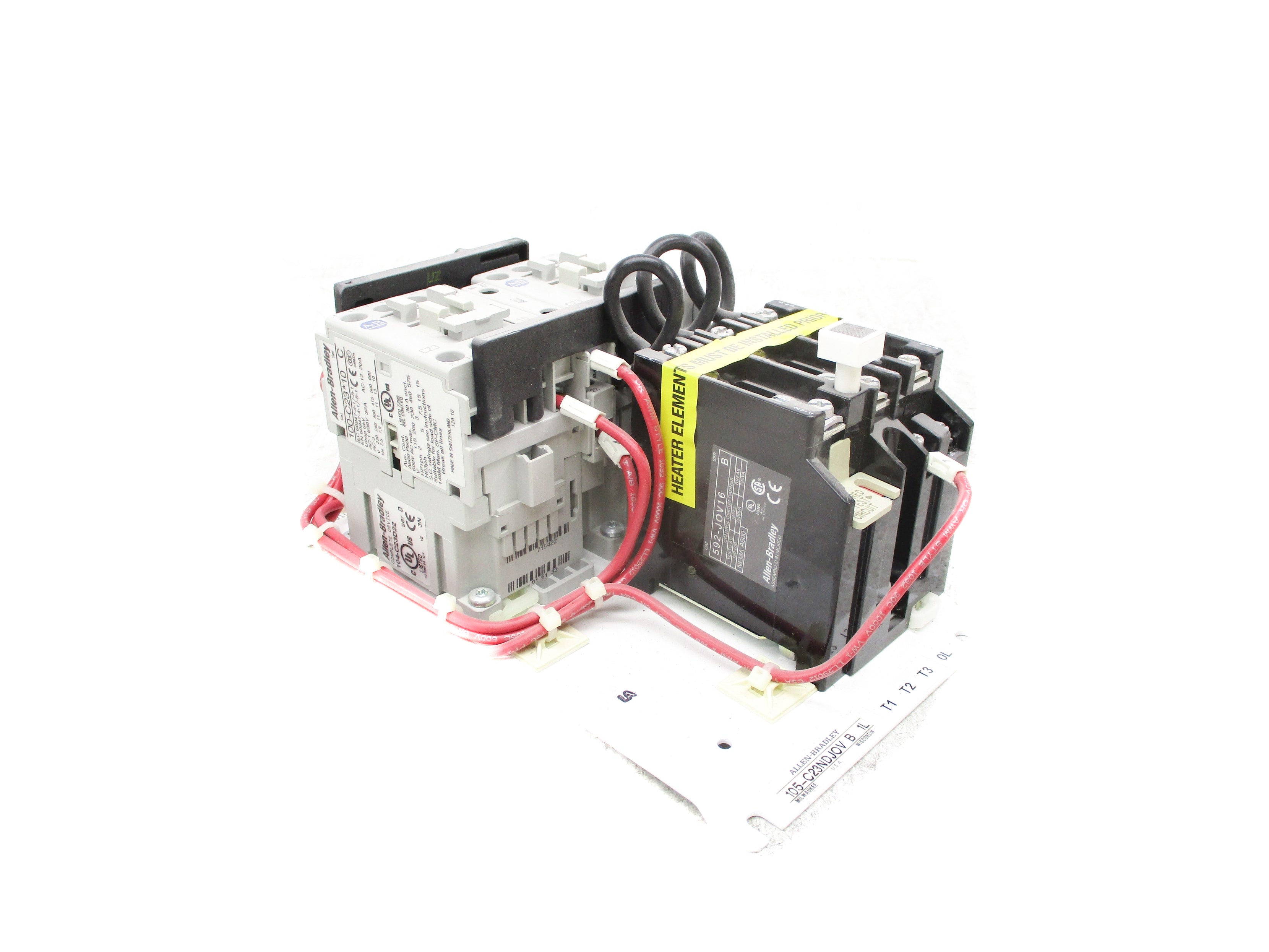 ALLEN BRADLEY 105-C23NDJOV SER. B 120V (BR/WH) NSMP