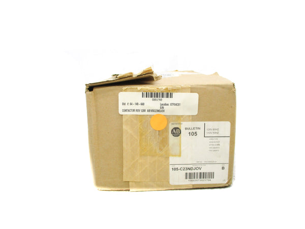 ALLEN BRADLEY 105-C23NDJOV SER. B 120V (BR/WH) NSMP