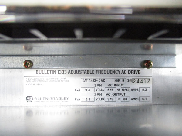 ALLEN BRADLEY 1333-CAC SER. B UNMP