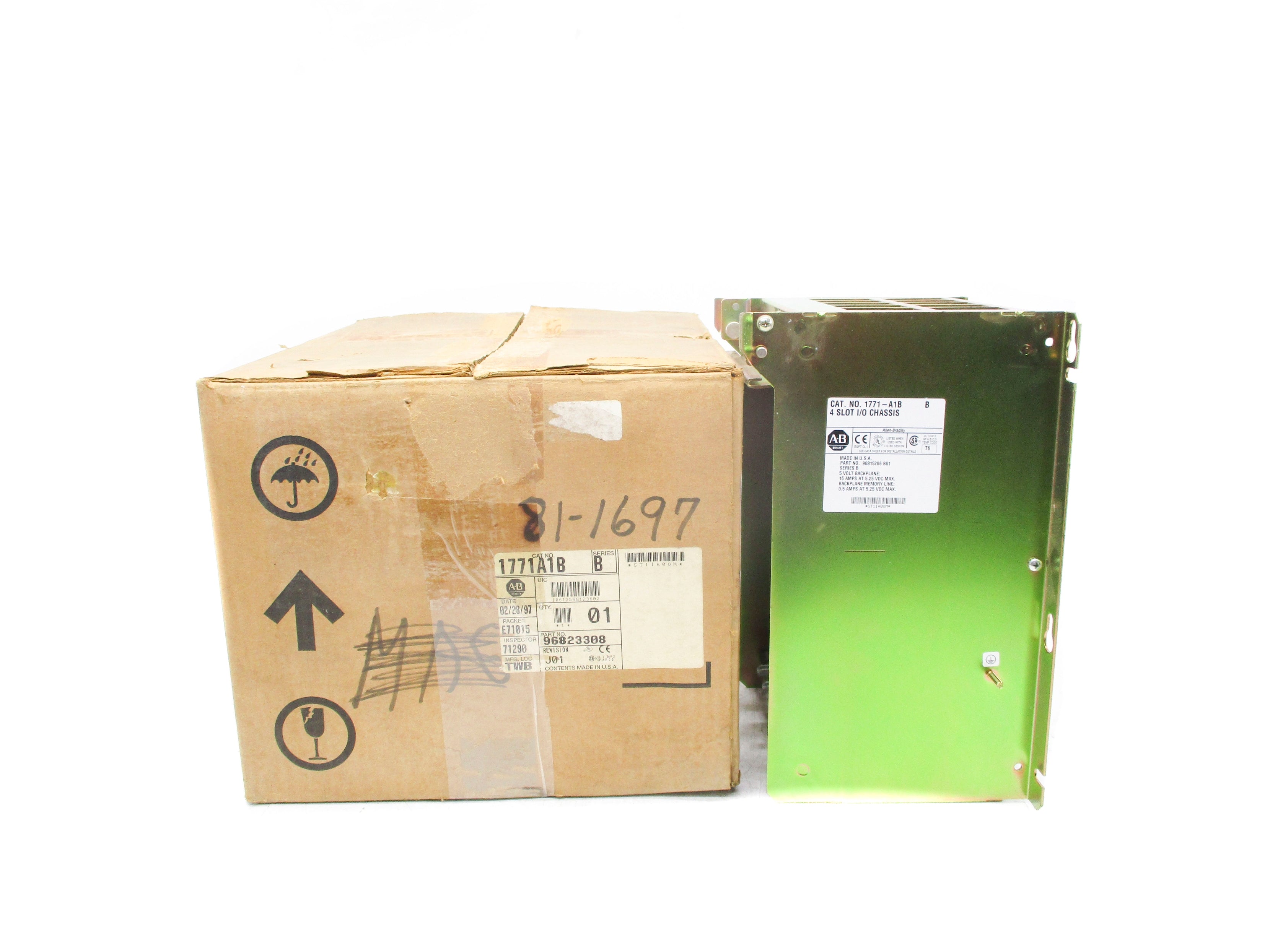 ALLEN BRADLEY 1771-A1B SER. B 5.25VDC 16A NSMP