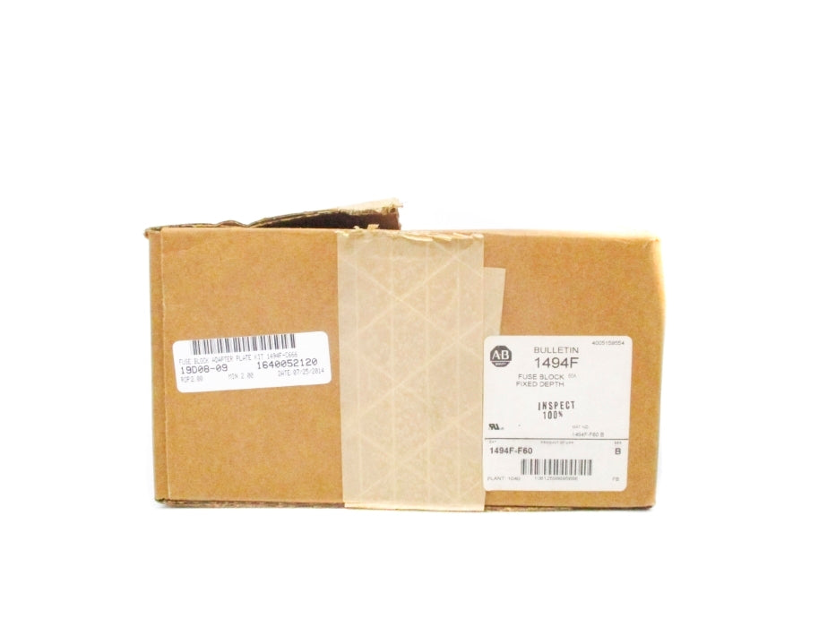 ALLEN BRADLEY 1494F-F60 SER. B 60A (BR/WH) NSMP