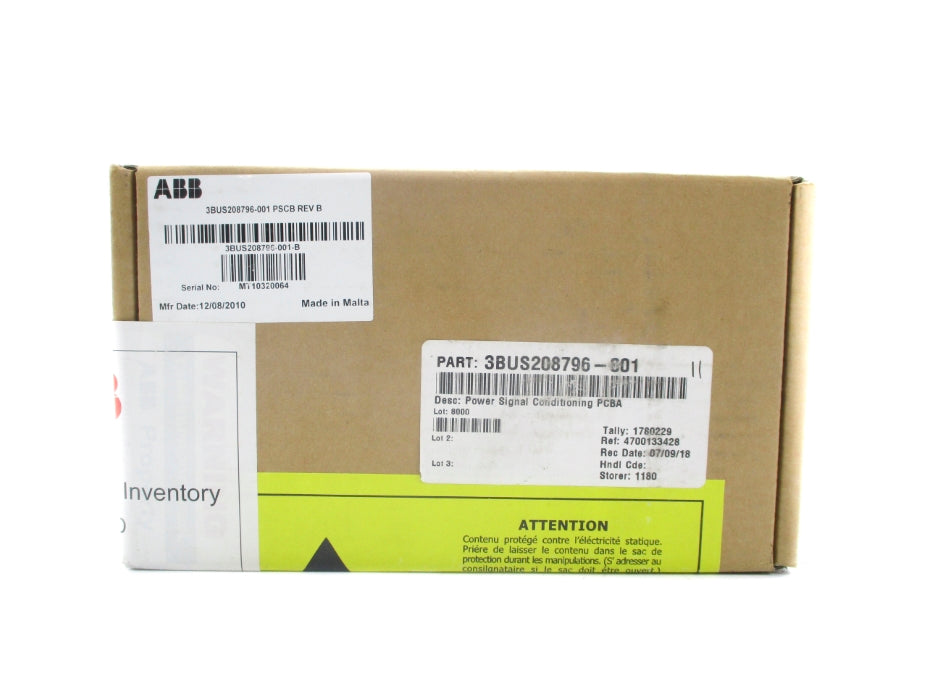 ABB 3BUS208796-001 REV. B NSFS