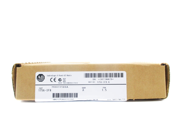 ALLEN BRADLEY 1756-IF8 SER. A F/W 1.5 DATE: 2012 NSFS
