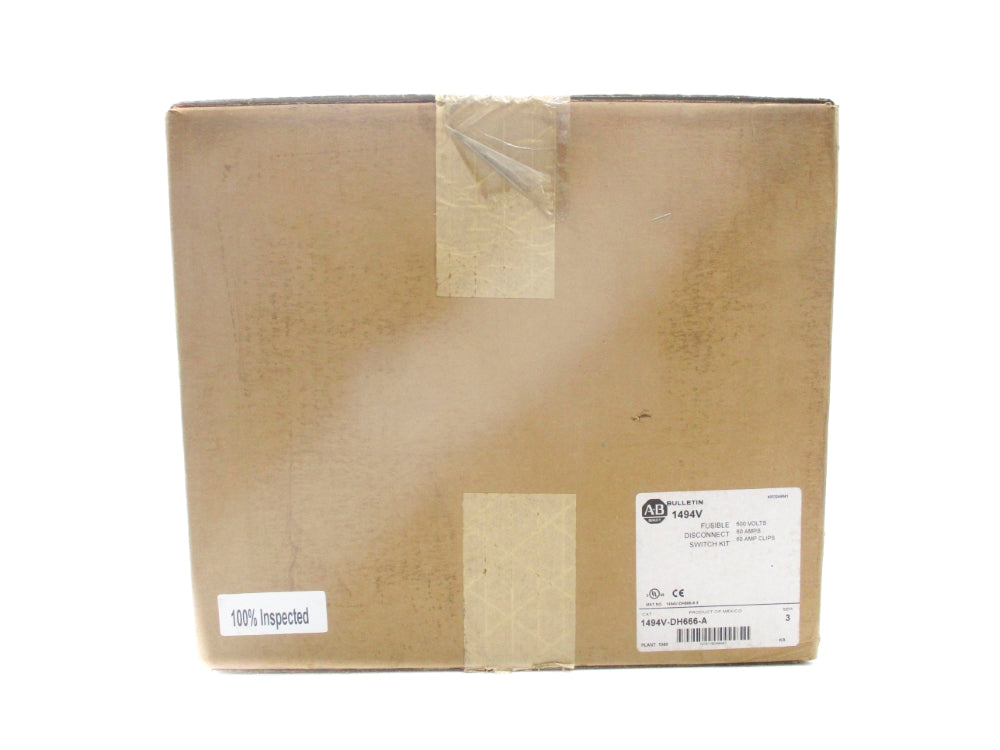 ALLEN BRADLEY 1494V-DH666-A SER. 3 (BR/WH) NSFS