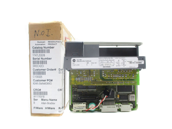 ALLEN BRADLEY 1747-L532 SER. B REMAN