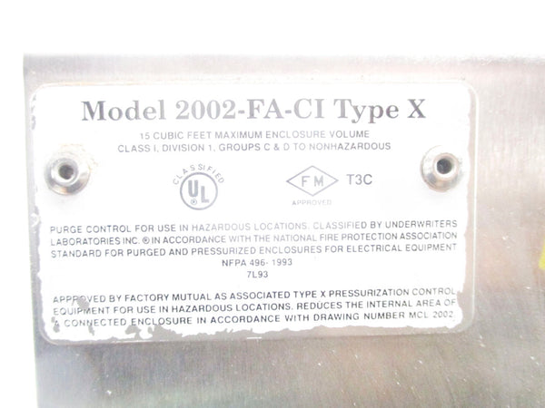 PEPPERL+FUCHS 2002-FA-CI UNMP