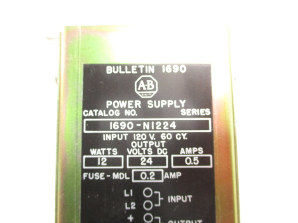 ALLEN BRADLEY 1690-N1224 (BR/YL) NSMP
